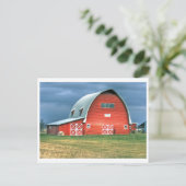 Postkarte, Scheune Postkarte (Stehend Vorderseite)