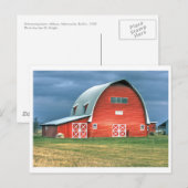 Postkarte, Scheune Postkarte (Vorne/Hinten)