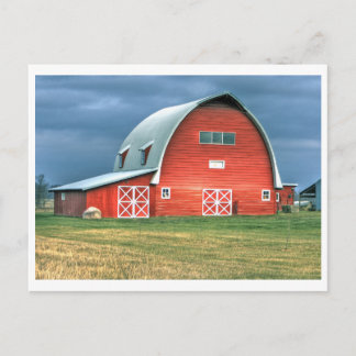 Postkarte, Scheune Postkarte