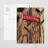 Postkarte Schild 1 (Vorne/Hinten)