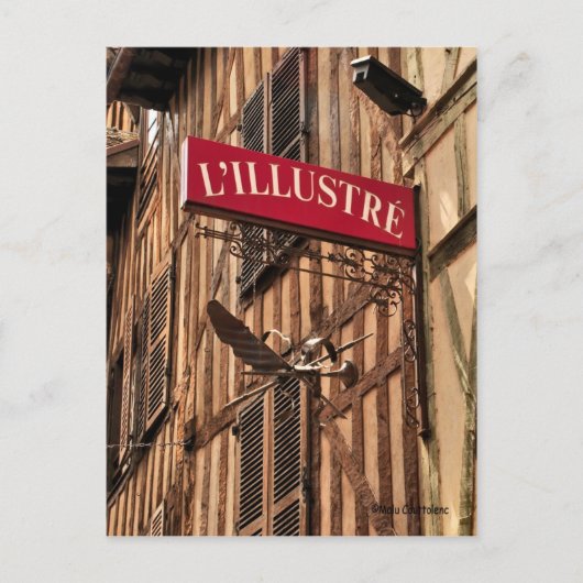 Postkarte Schild 1 (Vorderseite)