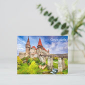 Postkarte Schloss Corvin (Stehend Vorderseite)