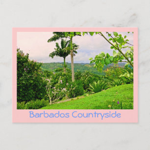 Postkarte, "SCHÖNE BARBADOS LANDSCHAFT (FOTOG) Postkarte