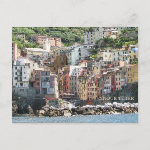 POSTKARTE Schöne malerische Cinque Terre