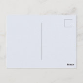 POSTKARTE Schöne Wasserfarben von Paris Reise (Rückseite)