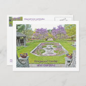 Postkarte / SCHÖNES KINGWOOD CENTER UND GARTEN (Vorne/Hinten)