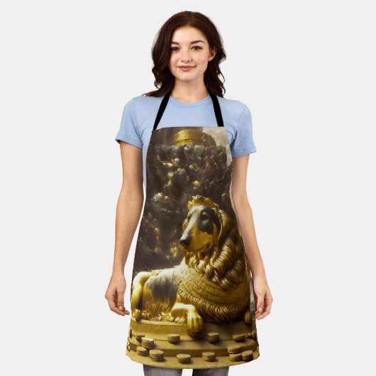 Postkarte Schürze (Getragen)