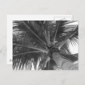 Postkarte Schwarz/Weiß (Vorne/Hinten)