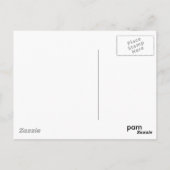 Postkarte Schwarz/Weiß (Rückseite)