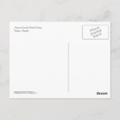 Postkarte: Schwarzer Präriehund Postkarte (Rückseite)