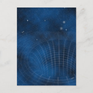 Postkarte "Schwarzes Loch"