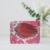 Postkarte "Schwimmfrüchte existieren" (Stehend Vorderseite)