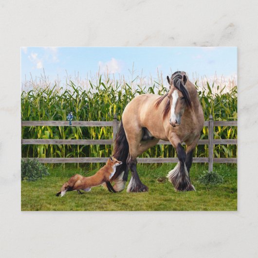 Postkarte "Secret Friends" (Vorderseite)