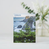 Postkarte: Seespeicher und Iris (Portrait) Postkarte (Stehend Vorderseite)