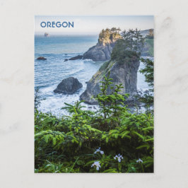 Postkarte: Seespeicher und Iris (Portrait) Postkarte