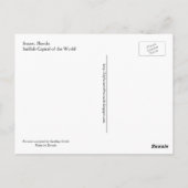 Postkarte Seewasserbrunnen Stuart, Florida (Rückseite)