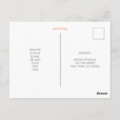 Postkarte - Sehen Sie sich bald Kupfer (Rückseite)