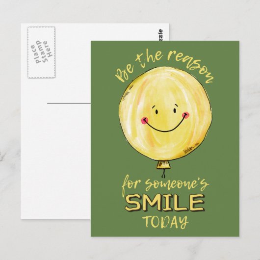 Postkarte "Sei der Grund" (Vorne/Hinten)