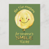 Postkarte "Sei der Grund" (Vorderseite)