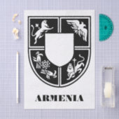 Postkarte Seidenpapier (Handwerk)