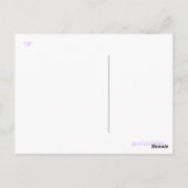 Postkarte "sein" (Rückseite)