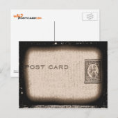 "Postkarte" (Sepia) Postkarte (Vorne/Hinten)