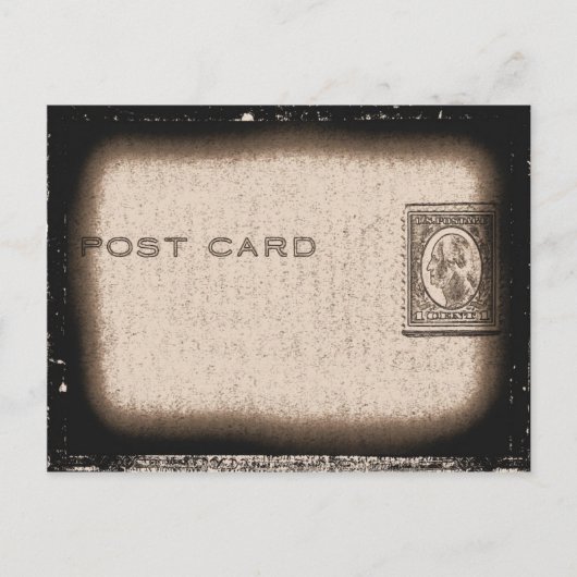 "Postkarte" (Sepia) Postkarte (Vorderseite)