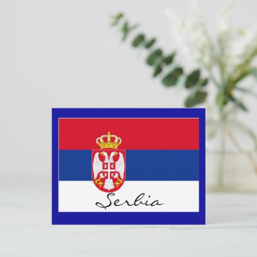 Postkarte Serbien (Stehend Vorderseite)