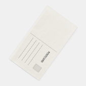 Postkarte Serviette (Ecke)