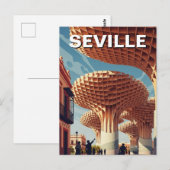Postkarte Seville Metropol Parasol (Vorne/Hinten)