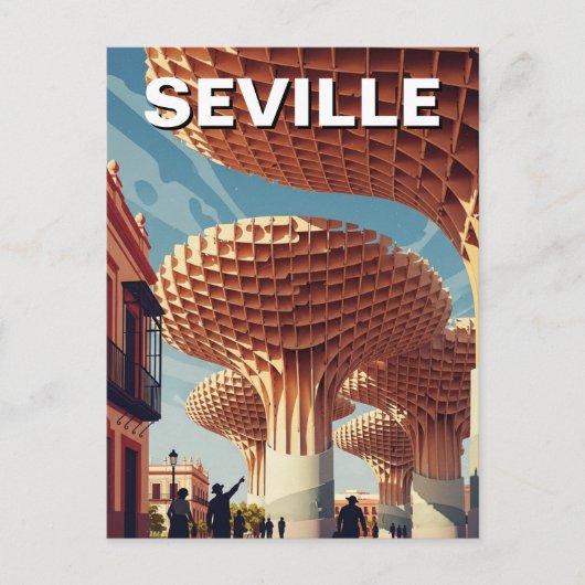 Postkarte Seville Metropol Parasol (Vorderseite)