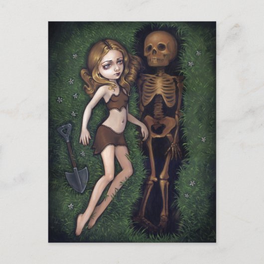 Postkarte "Shallow Grave" (Vorderseite)