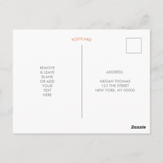 Postkarte - Sie sehen bald Silber (Rückseite)