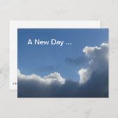 Postkarte - Silber (Vorne/Hinten)