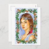 Postkarte "Silberglocken" (Vorne/Hinten)