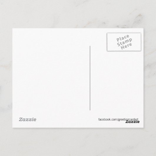 Postkarte | Silver Buddha (Rückseite)