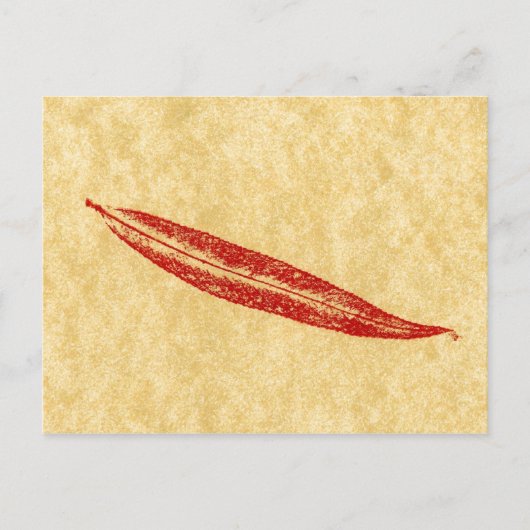 Postkarte "Simple Willow" (Vorderseite)