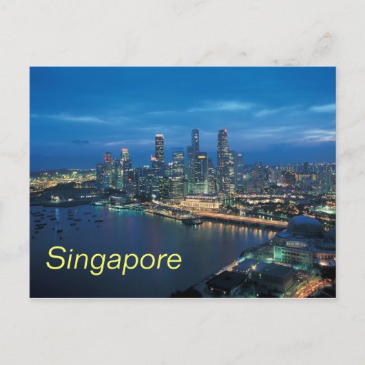 Postkarte Singapur (Vorderseite)