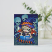 Postkarte "Skelettmagie" (Stehend Vorderseite)