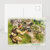 Postkarte: Sniper Postkarte (Vorne/Hinten)