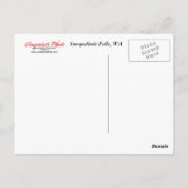 Postkarte: Snoqualmie Falls, WA Postkarte (Rückseite)