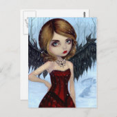 Postkarte "Snow Angels" (Vorne/Hinten)