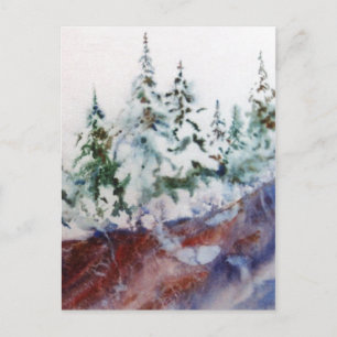 Postkarte "Snowy Morn"