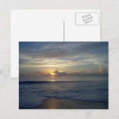 Postkarte - Sonnenaufgang (Vorne/Hinten)