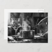 Postkarte "Soup for Christmas" (Vorne/Hinten)