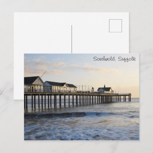 Postkarte Southwold Pier (Vorne/Hinten)