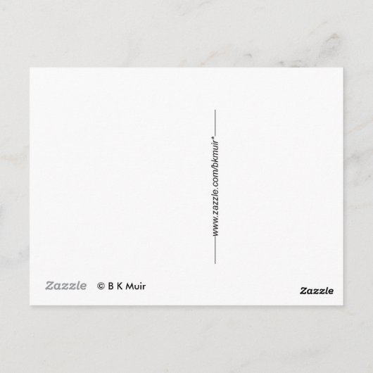 Postkarte - Spanisches Schloss (Rückseite)