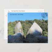 Postkarte Split Apple Rock (Neuseeland) (Vorne/Hinten)