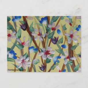 Postkarte - "Spring has sprung"
