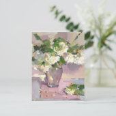 Postkarte "Spring Snowballs" (Stehend Vorderseite)